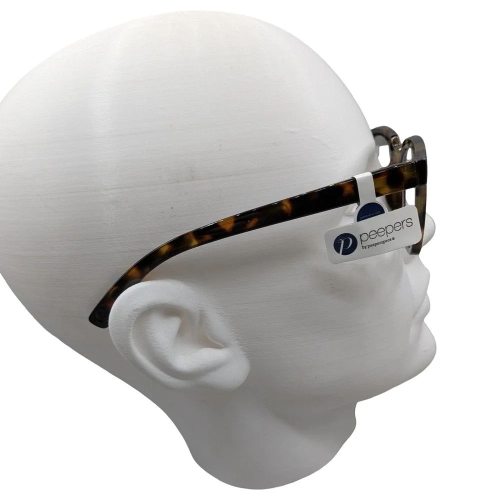 Peepers To the Max Focus Blue Light Filtering Glasses Tortoise +0.00‎ 2516000